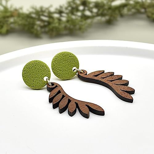Ohrringe Ohrringe "Waldliebe", 18K vergoldet