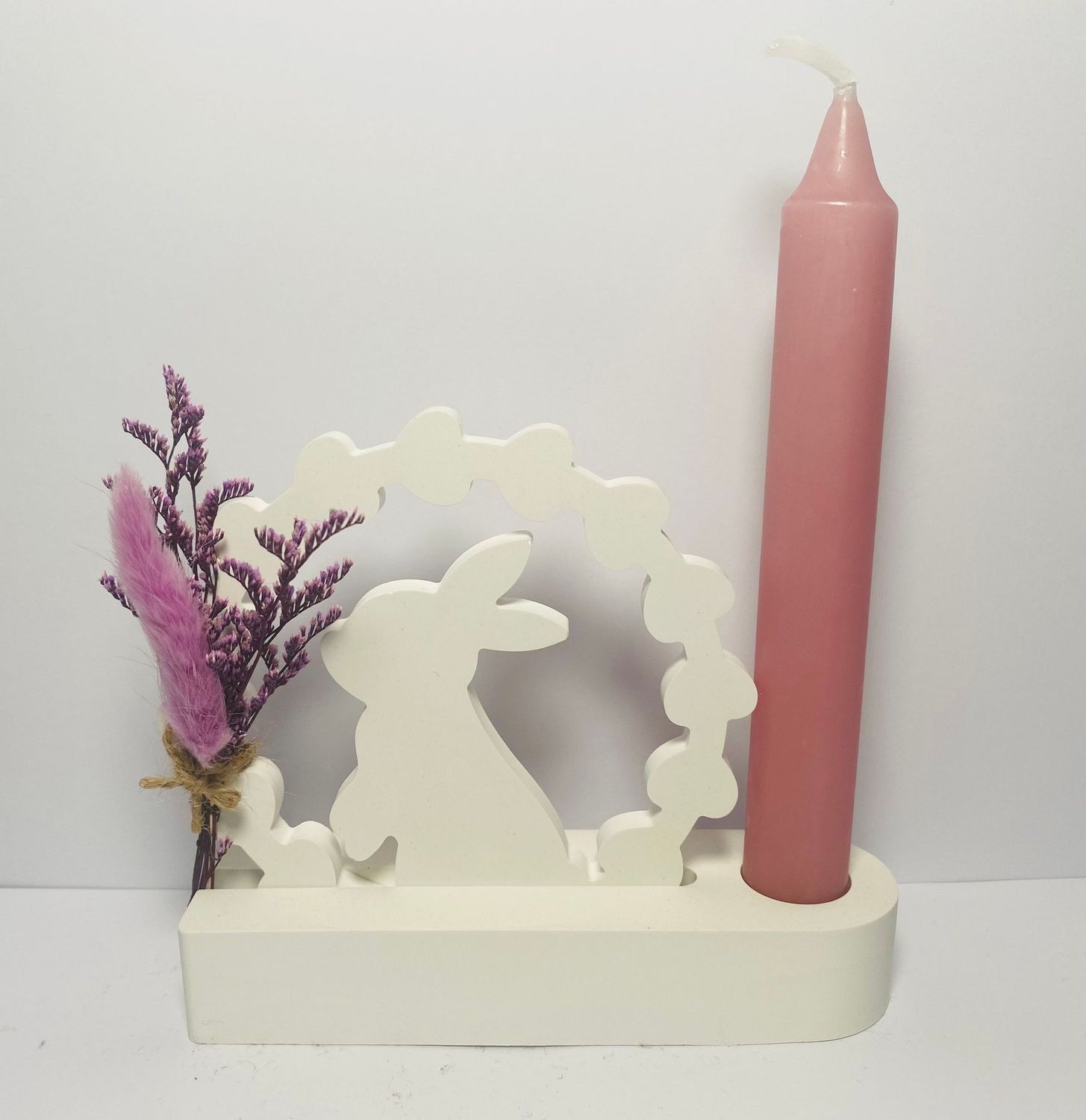 Halter für Einschieber mit Stabkerze