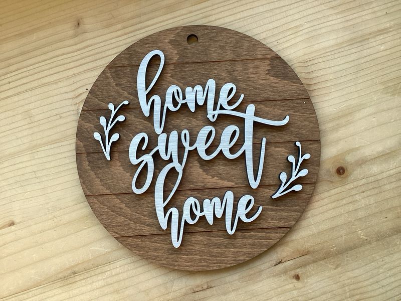 Tür Schild Home sweet Home Tür Schild Home sweet Home
