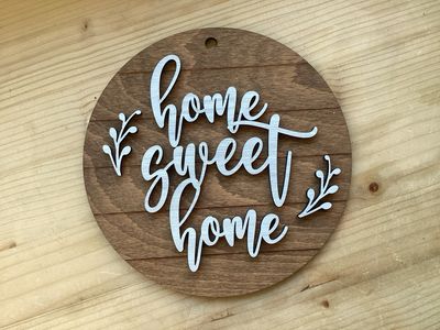 Tür Schild Home sweet Home Tür Schild Home sweet Home
