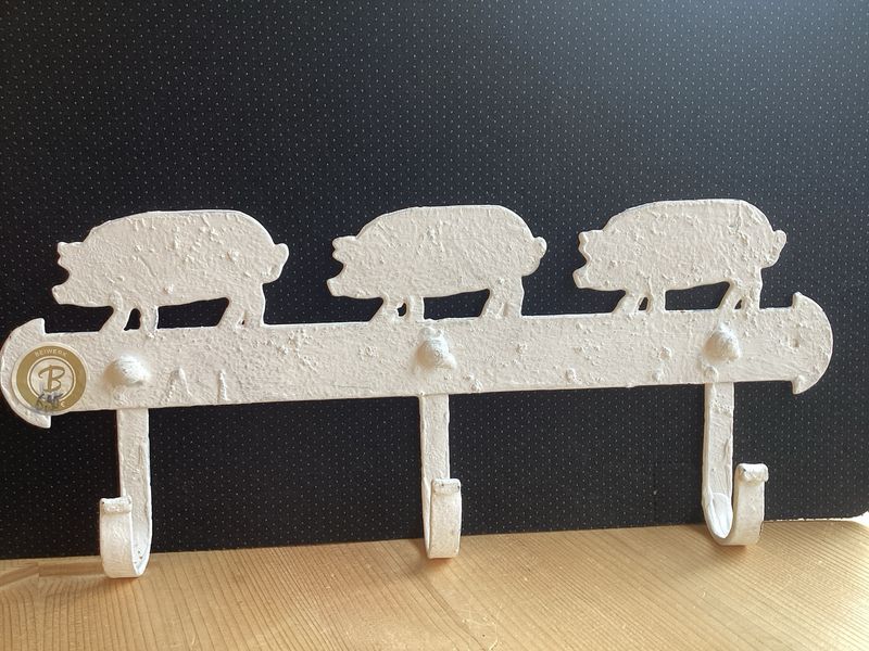 Tierleiste Haken weiß Tierleiste Haken weiß