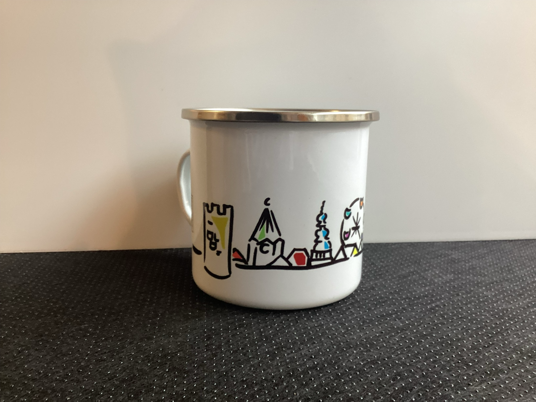 Emaille Tasse
