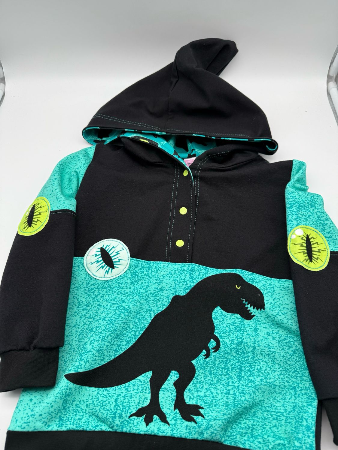 Zipfel Hoodie "Dino" Größe 92