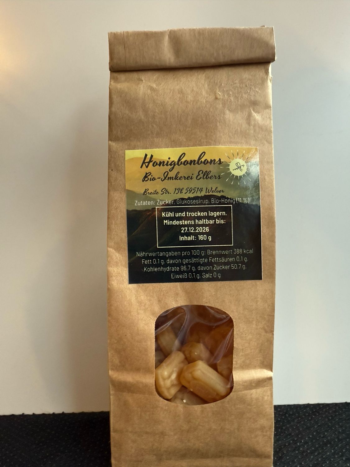 Bio Honigbonbons