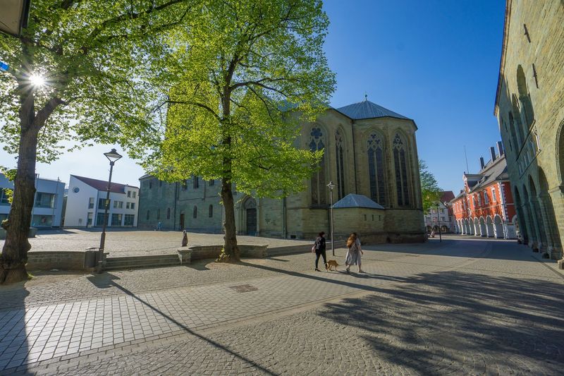 Leinwand Leinwand " Soest an der Petrikirche"