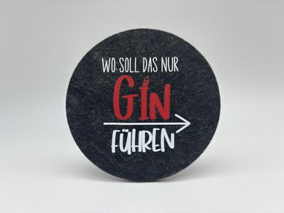 Filzuntersetzer mit verschiedenen Sprüchen Filzuntersetzer mit verschiedenen Sprüchen