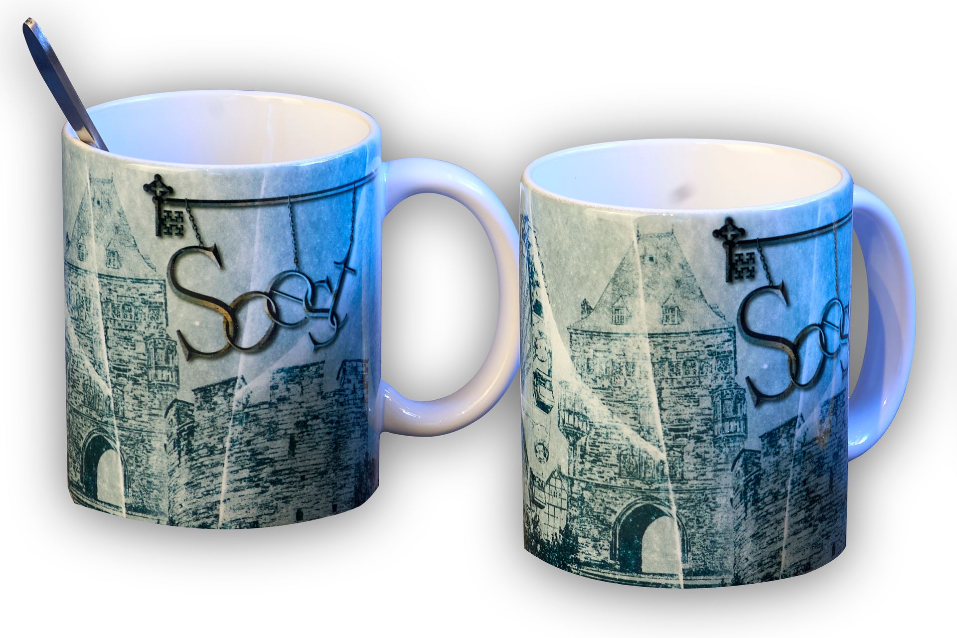 Tasse mit Panorama