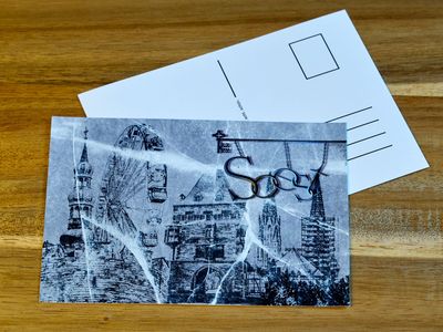 "Postkarte ""Soester Skyline"""