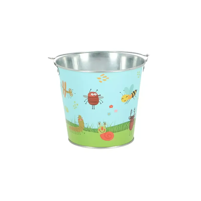Kindereimer mir Garten Motiv Kindereimer mir Garten Motiv