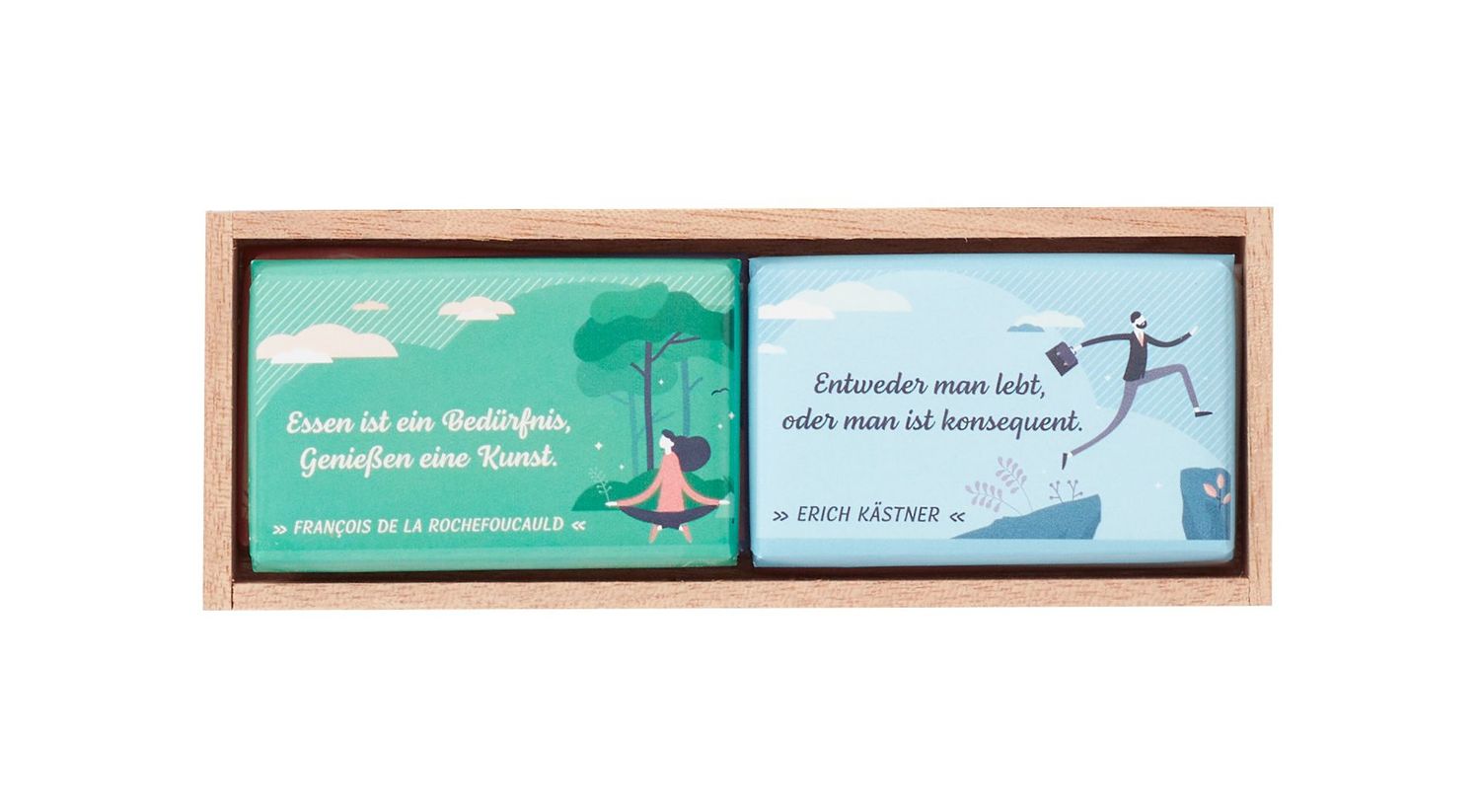 Holzkiste "Genuss Momente"