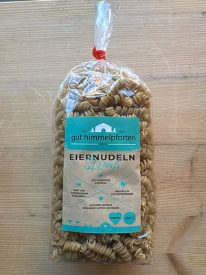 Eiernudeln Strauß Fusilli Dinkel Eiernudeln Strauß Fusilli Dinkel