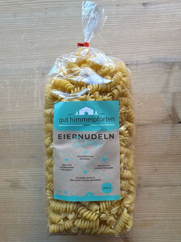 Straußennudeln Fusilli Straußennudeln Fusilli
