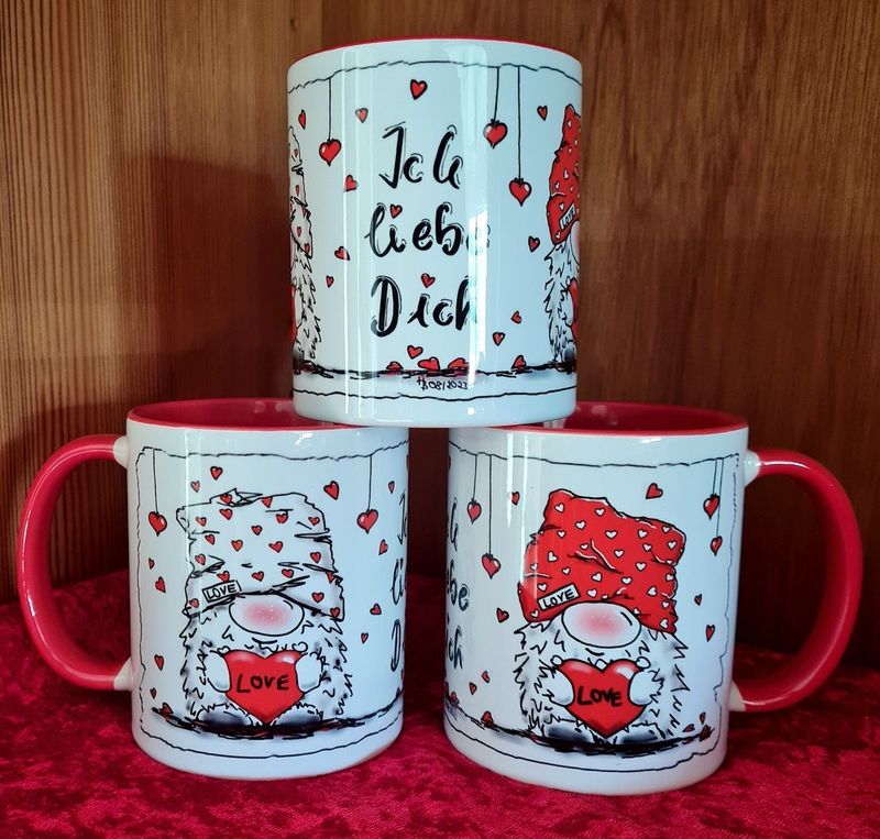Keramiktasse Ich liebe dich Keramiktasse Ich liebe dich
