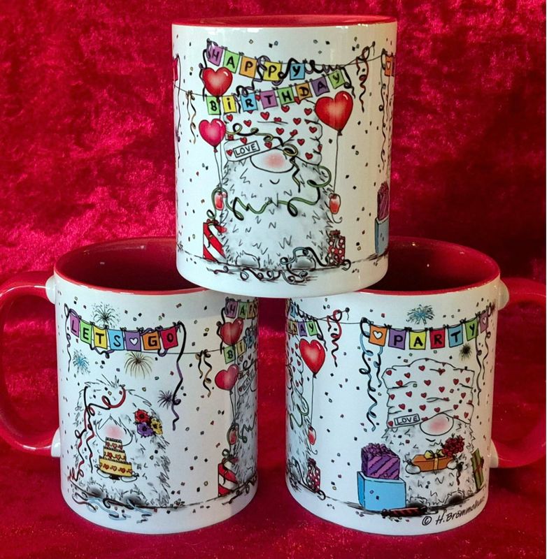 Keramiktasse Happy Birthday Keramiktasse Happy Birthday