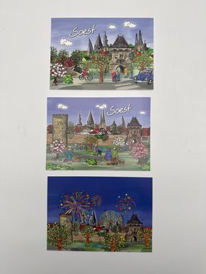 Postkarte Soest Kuckuck&Co Postkarte Soest Kuckuck&Co