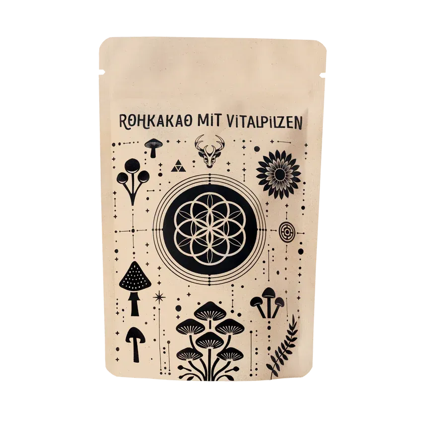 Rohkakao mit Vitalpilzen
