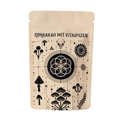Rohkakao mit Vitalpilzen