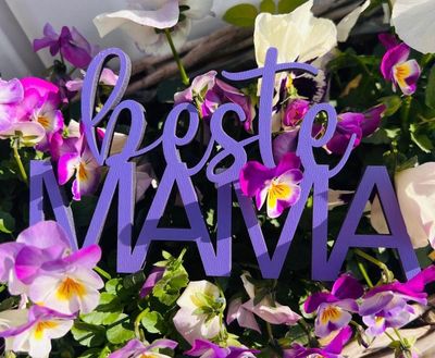 Schriftzug Schriftzug "beste MAMA"