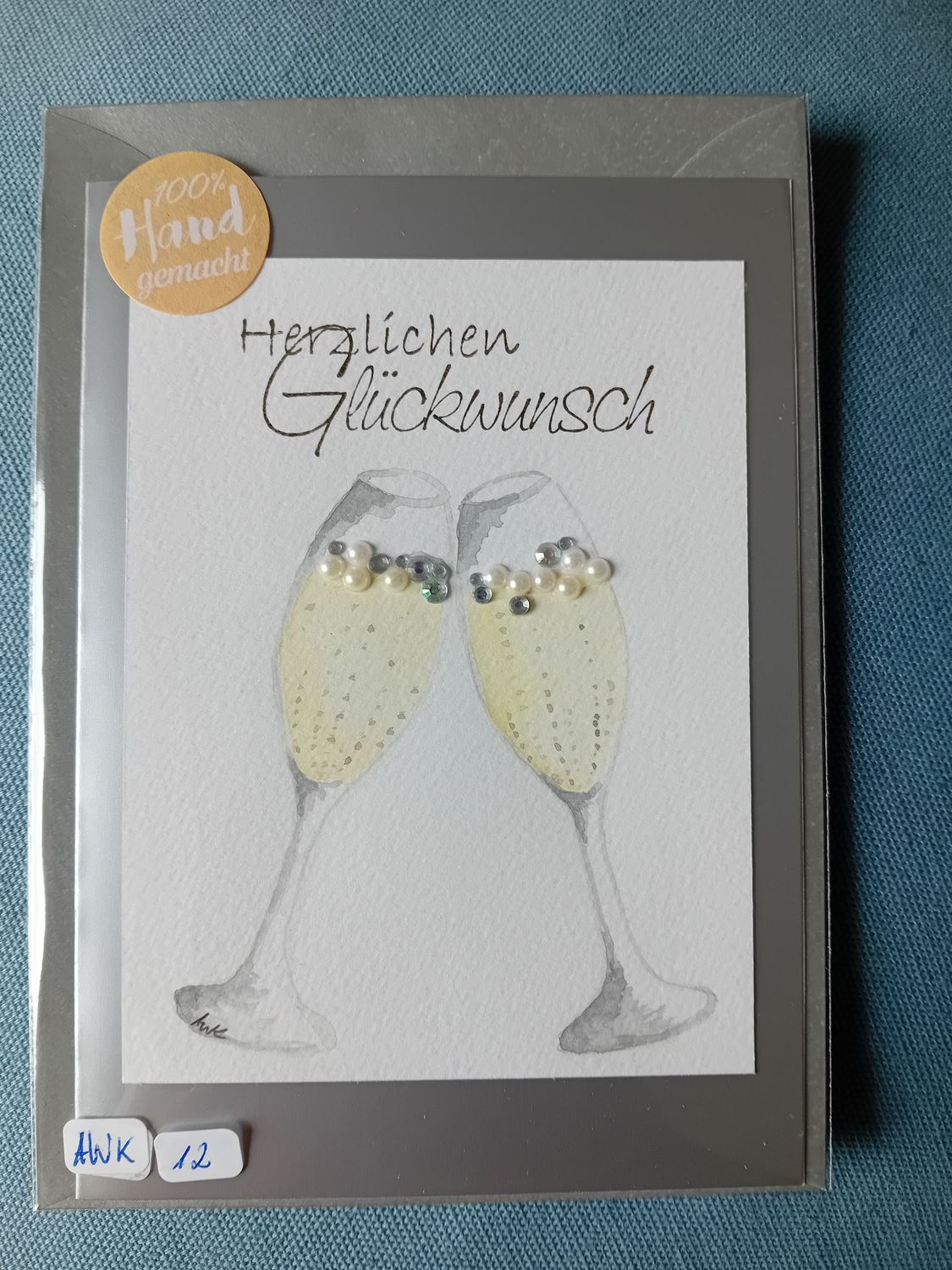 Grußkarte Herzlichen Glückwunsch