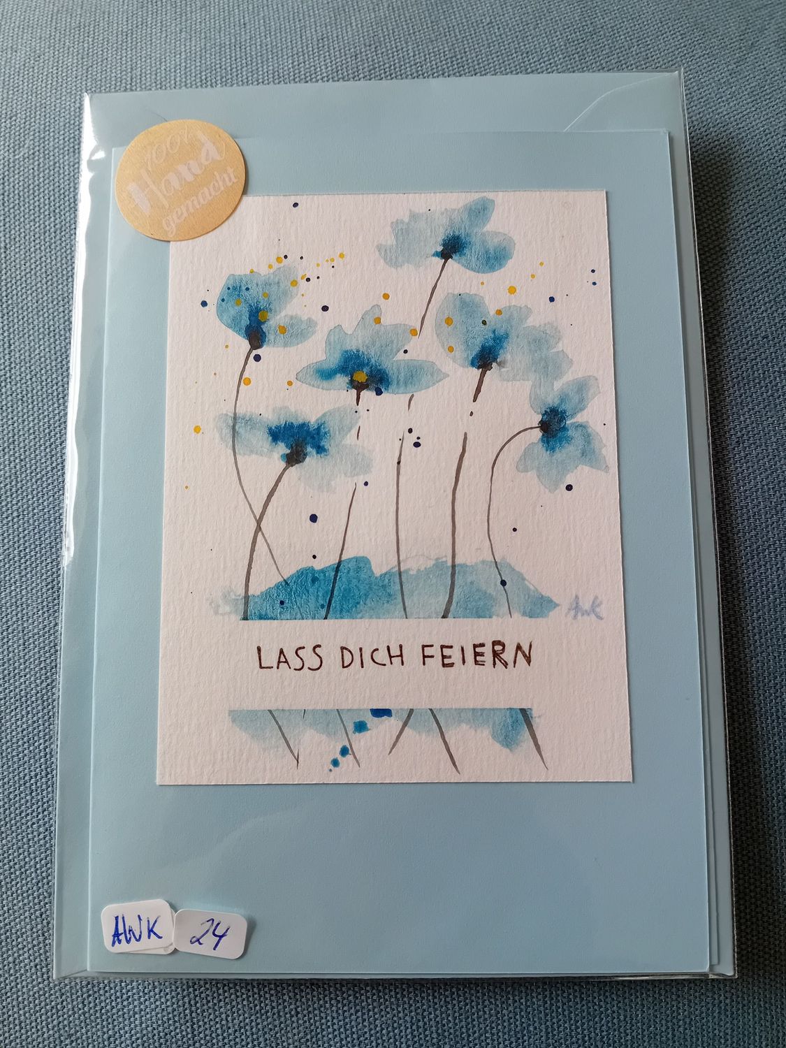 Grußkarte Lass dich feiern