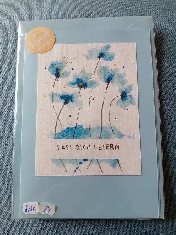 Grußkarte Lass dich feiern Grußkarte Lass dich feiern