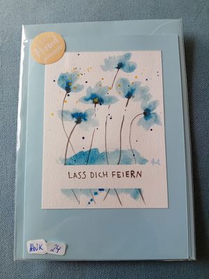 Grußkarte Lass dich feiern Grußkarte Lass dich feiern