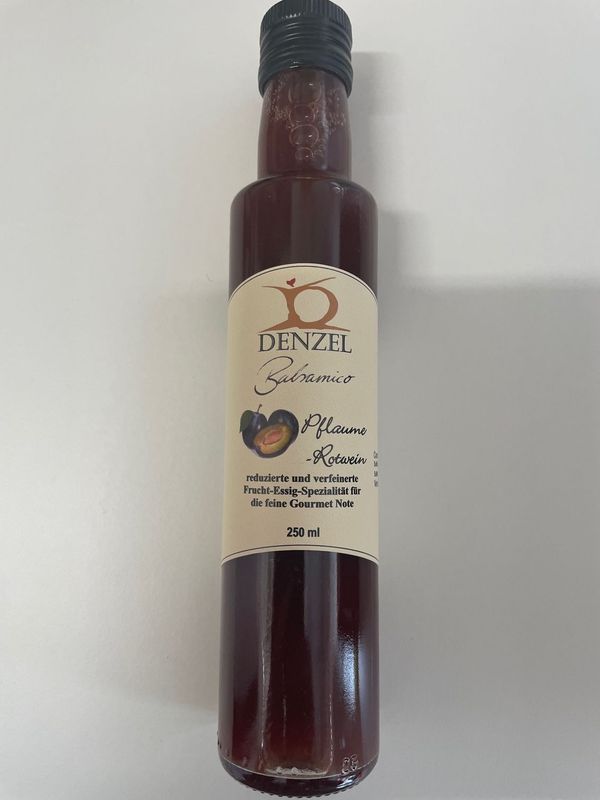 Denzel Balsamico Pflaume-Rotwein Denzel Balsamico Pflaume-Rotwein