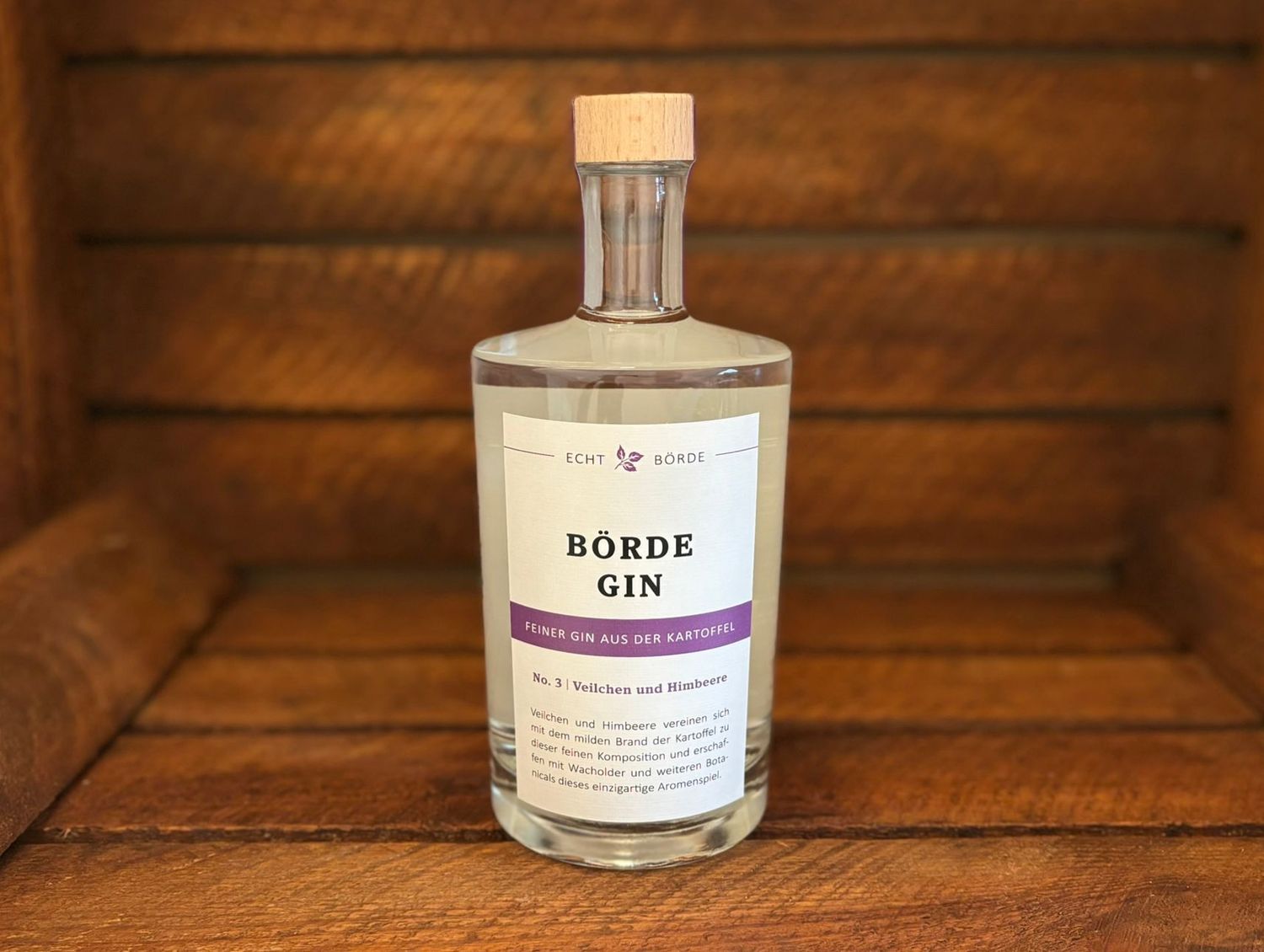 Börde-Gin - No. 3 | Veilchen und Himbeere