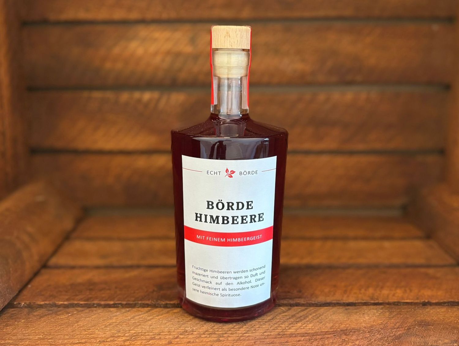 Börde-Himbeere - Feiner Likör aus süßen Himbeeren