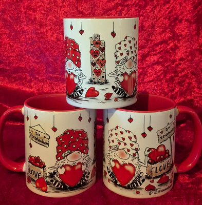 Keramiktasse "zu verschenken"