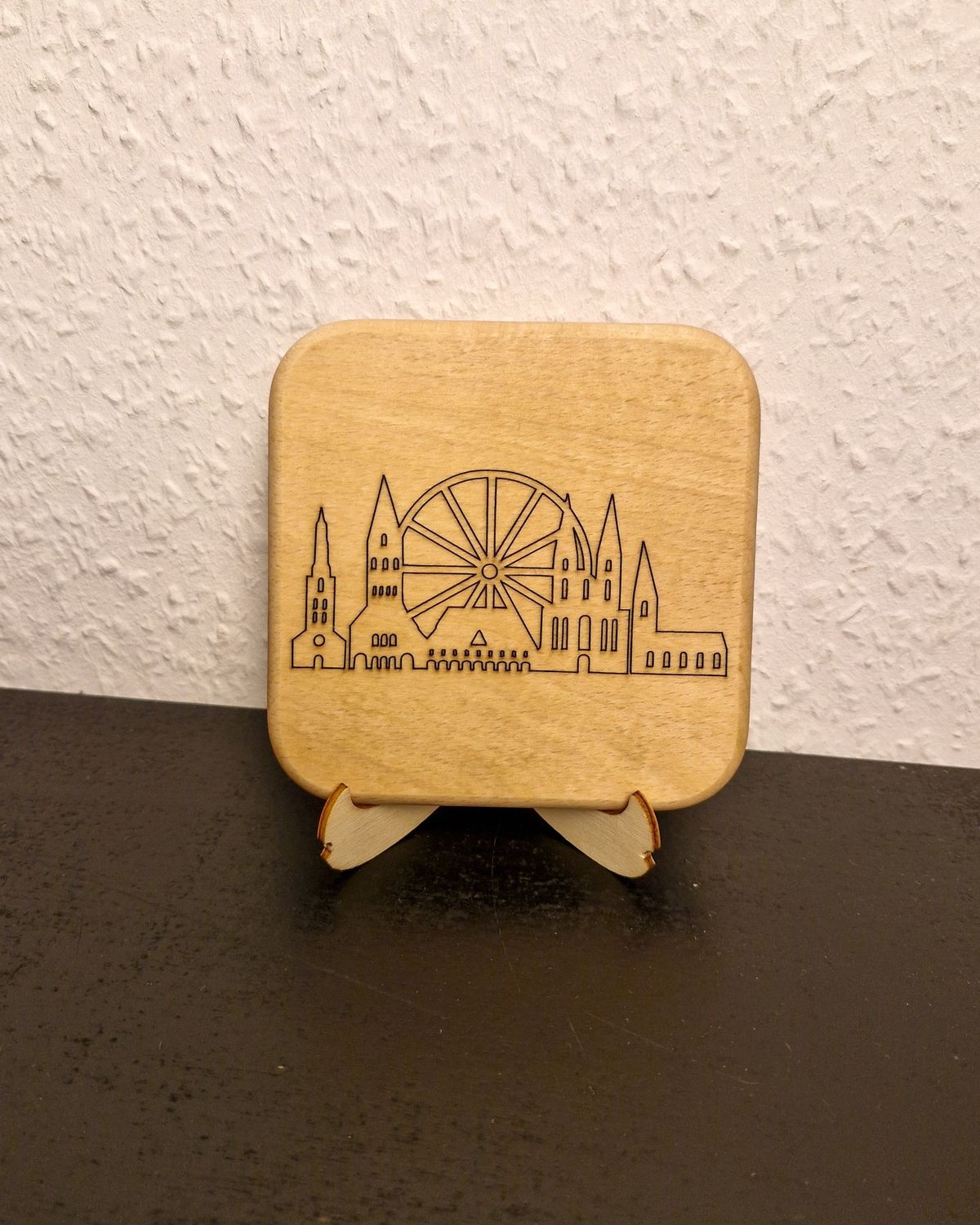 Untersetzer mit Soest Silhouette