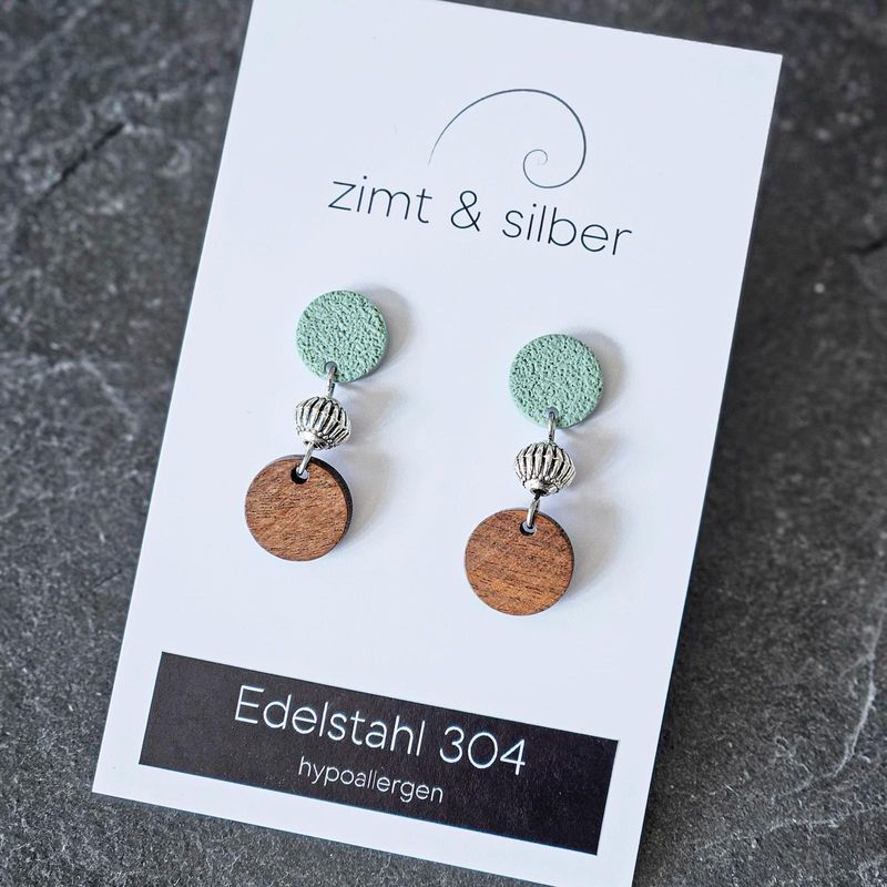 Ohrringe Serie  Ohrringe Serie "Edelstahl" Edelstahl 304