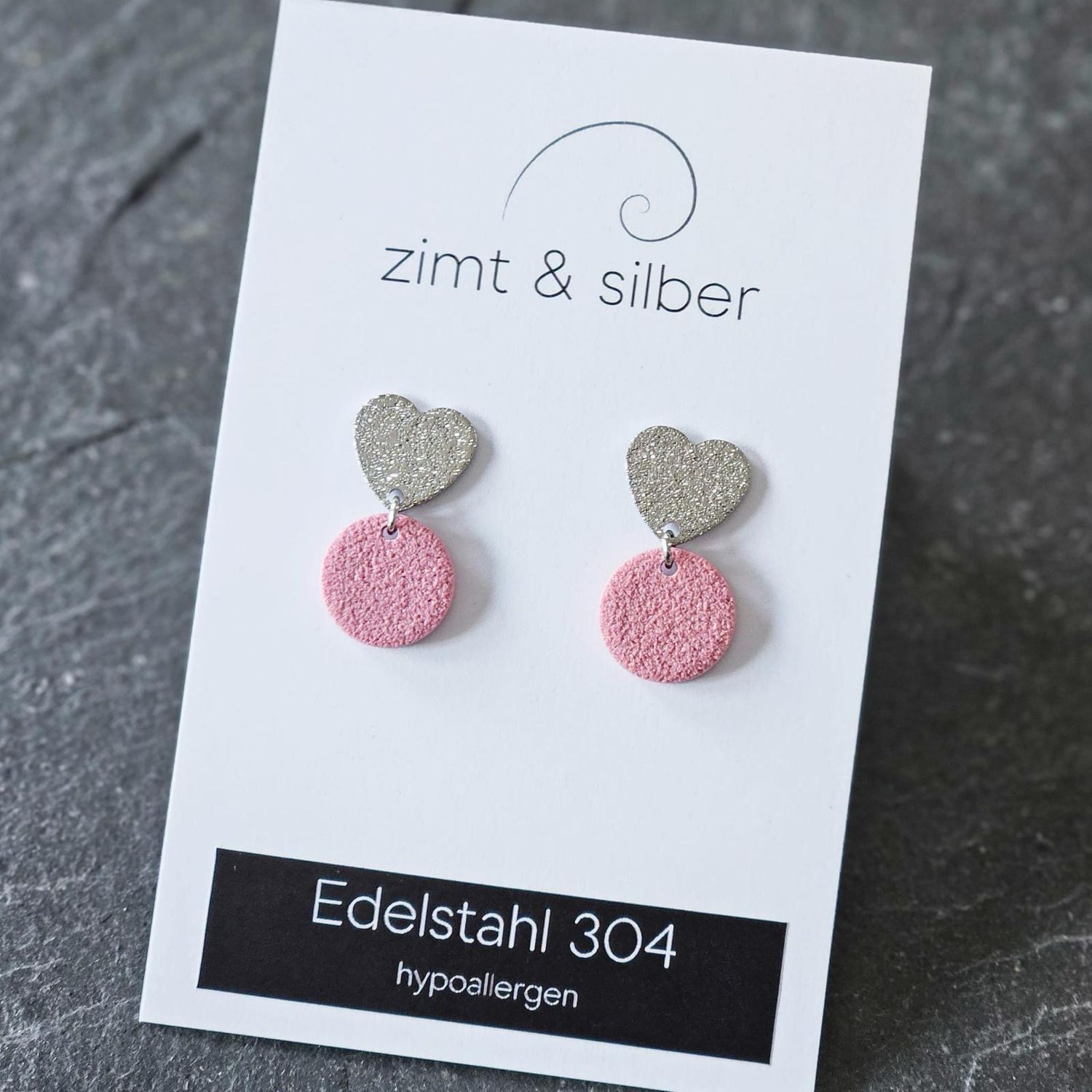 Ohrringe Serie "Edelstahl" Edelstahl 304