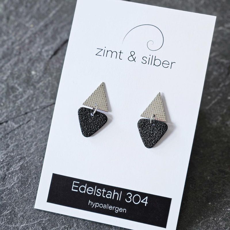 Ohrringe Serie  Ohrringe Serie "Edelstahl" Edelstahl 304