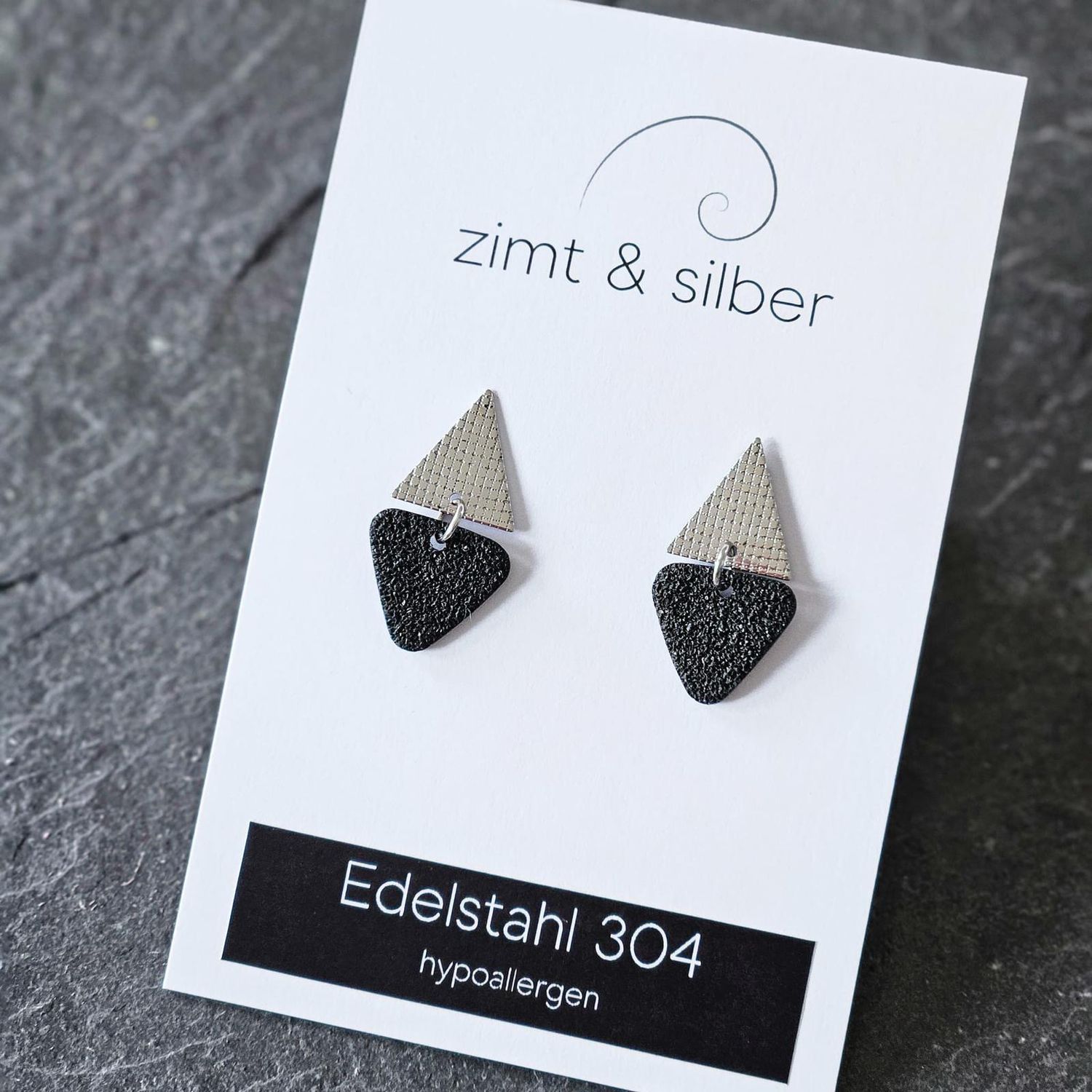 Ohrringe Serie "Edelstahl" Edelstahl 304