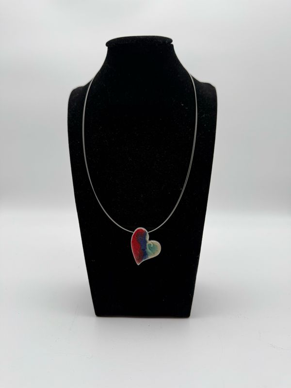 Handgefertigte Keramik-Halskette Handgefertigte Keramik-Halskette