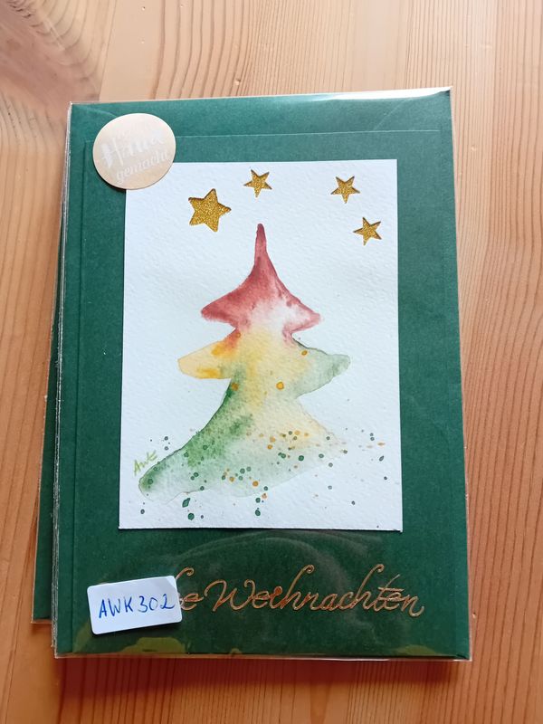 Grußkarte "Frohe Weihnachten"
