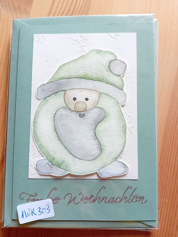 Grußkarte "Frohe Weihnachten"