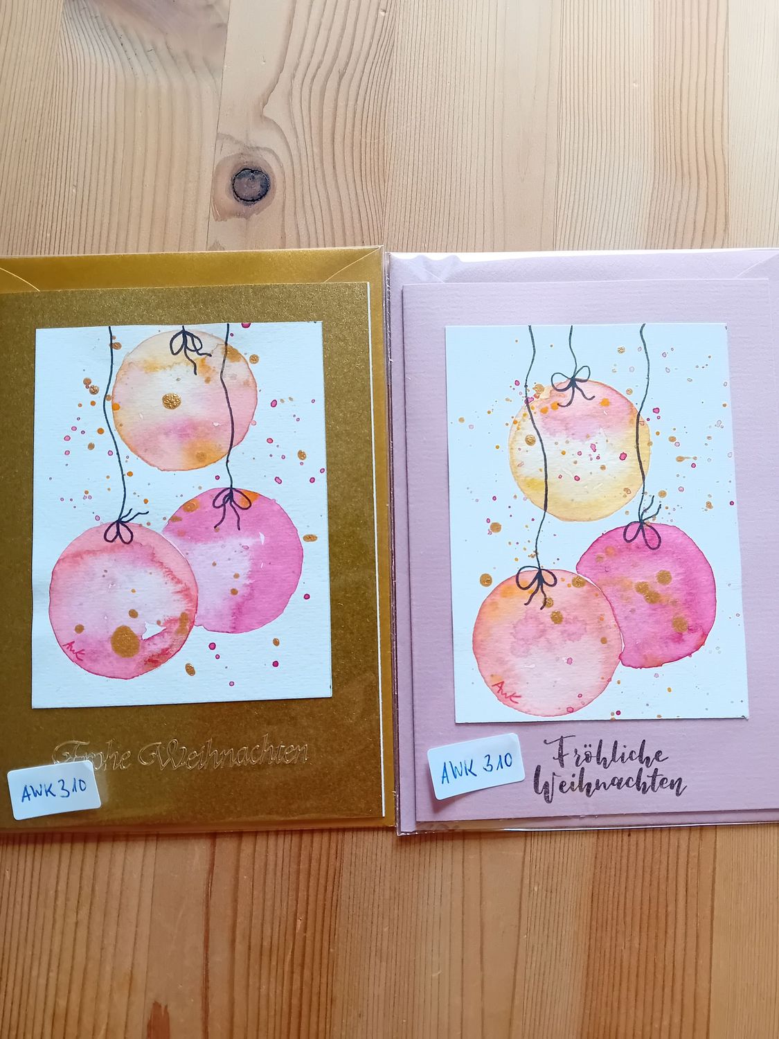 Grußkarte "Frohe Weihnachten"