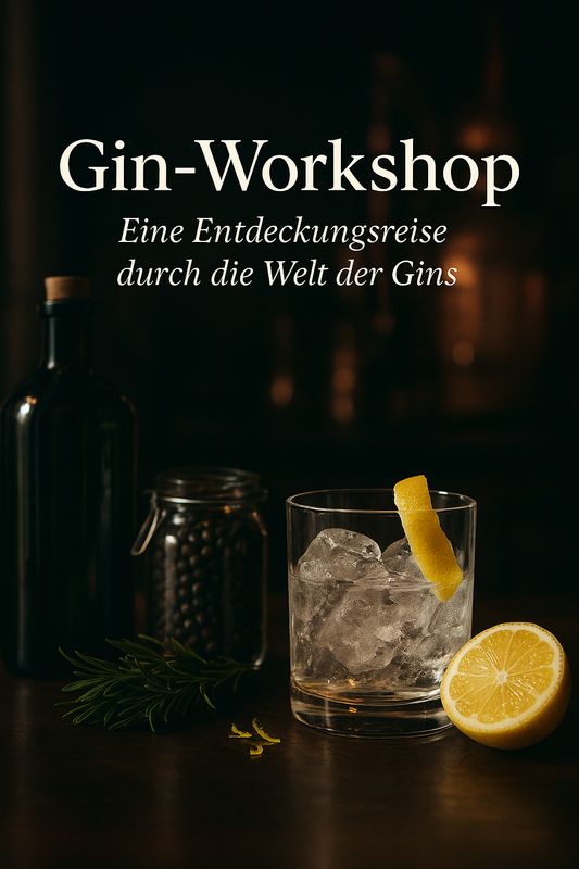 Gin-Workshop "eine Entdeckungsreise durch die Welt der Gins"