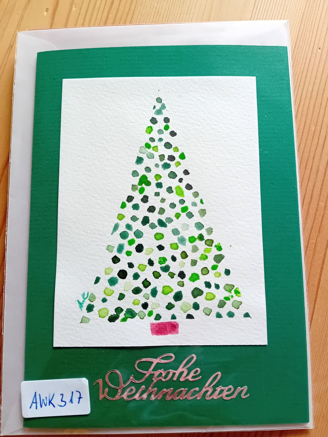 Grußkarte Weihnachtsbaum
