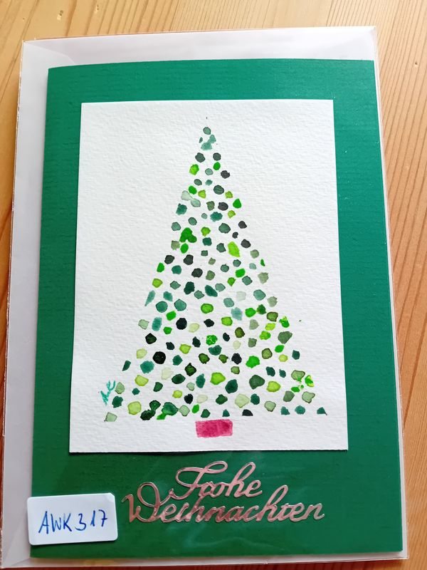 Grußkarte Weihnachtsbaum