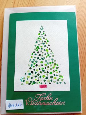 Grußkarte Weihnachtsbaum