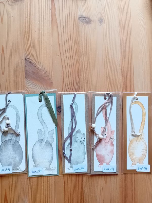 Lesezeichen Katze Lesezeichen Katze