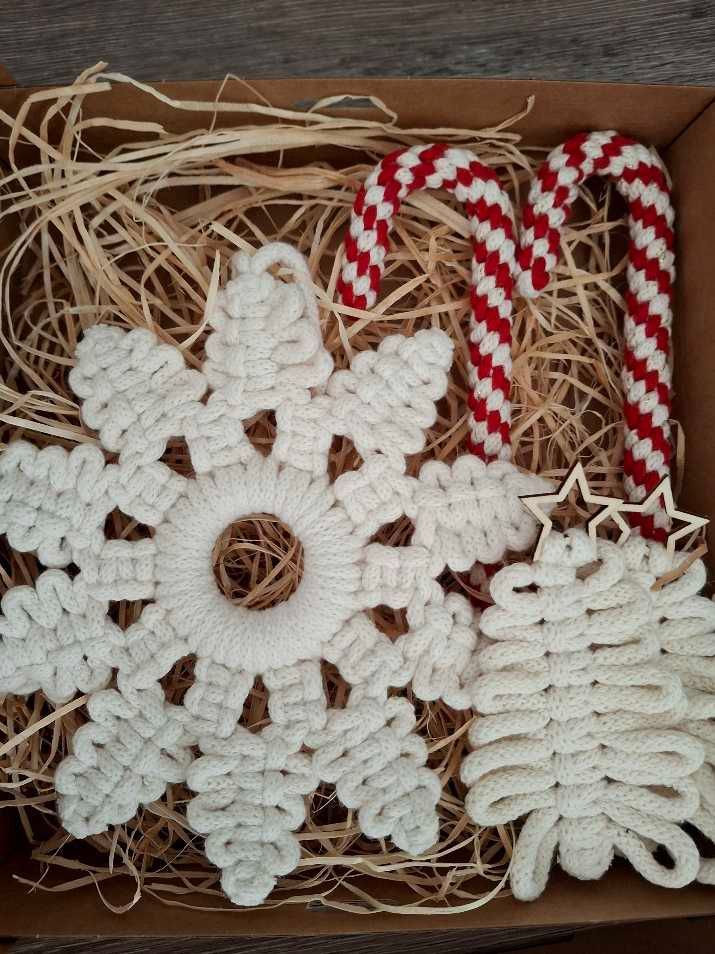 Weihnachtsgeschenkbox  M, Schneeflocke