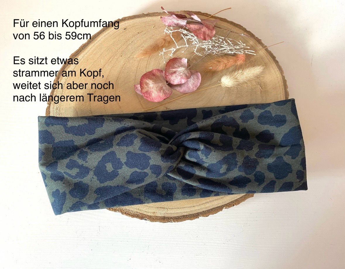 Knotenhaarband Sweat Leo Olive Knotenhaarband Sweat Leo Olive