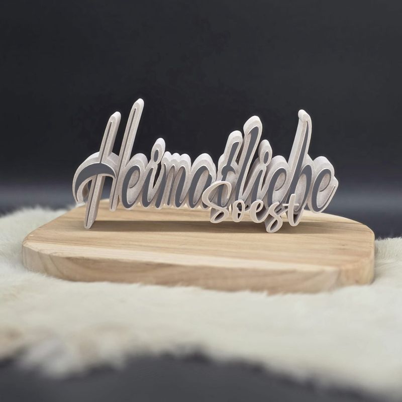 Aufsteller Aufsteller "Heimat Liebe Soest"