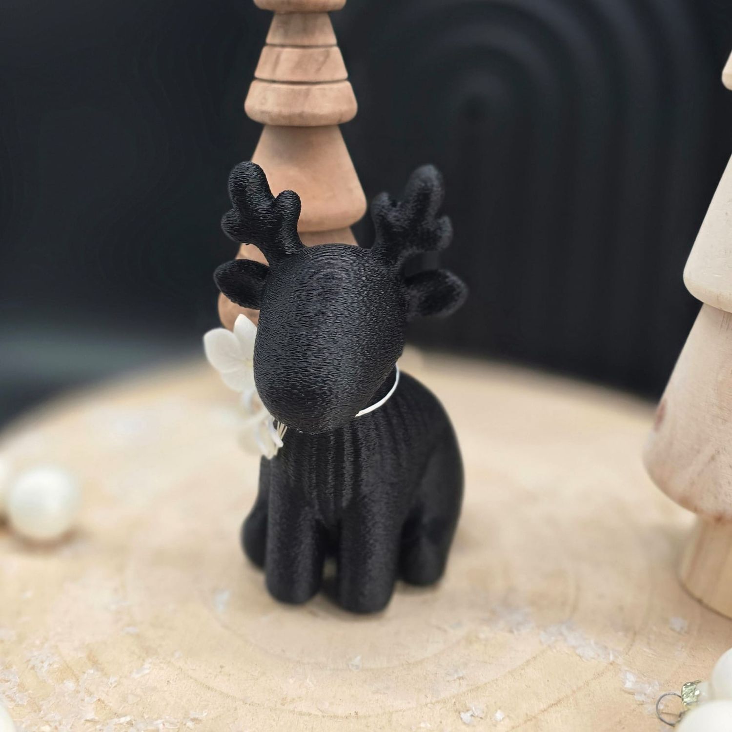 Weihnachtselche in schwarz Weihnachtselche in schwarz