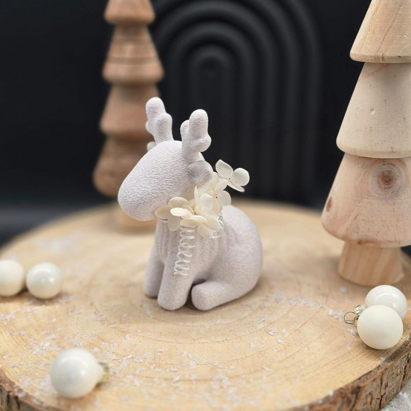 Weihnachtselche in beige