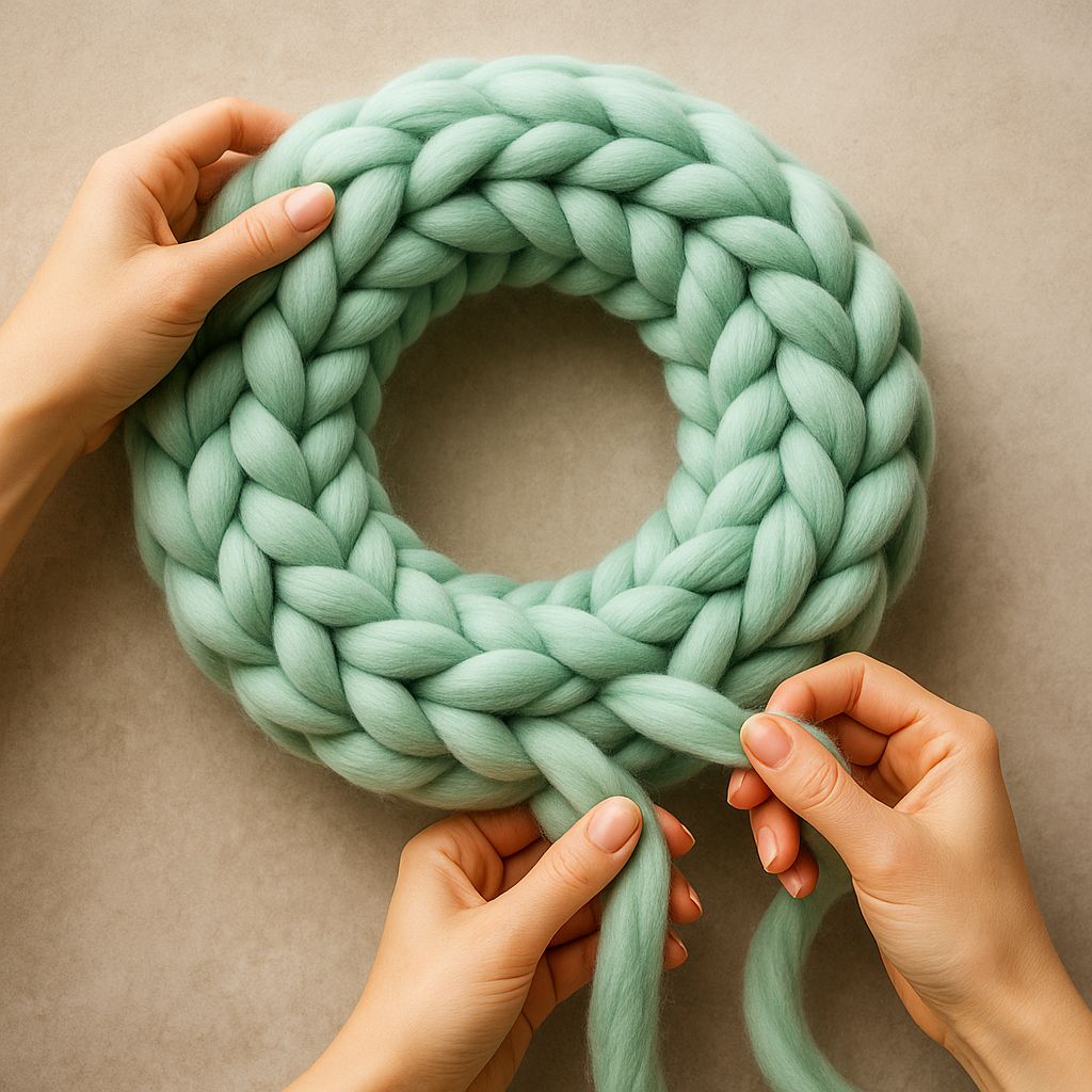 Workshop Wollkranz flechten in Soest